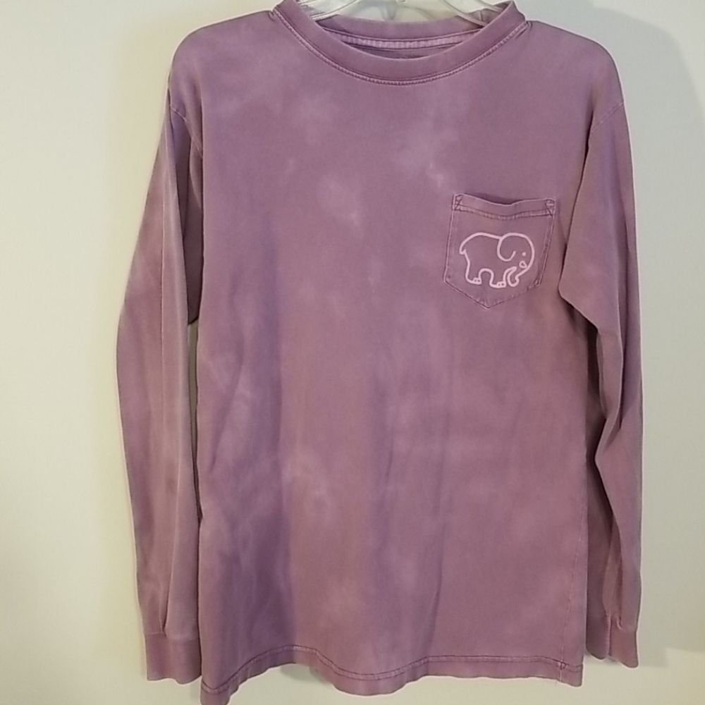 Ivory Ella purple long sleeve tshirt size medium